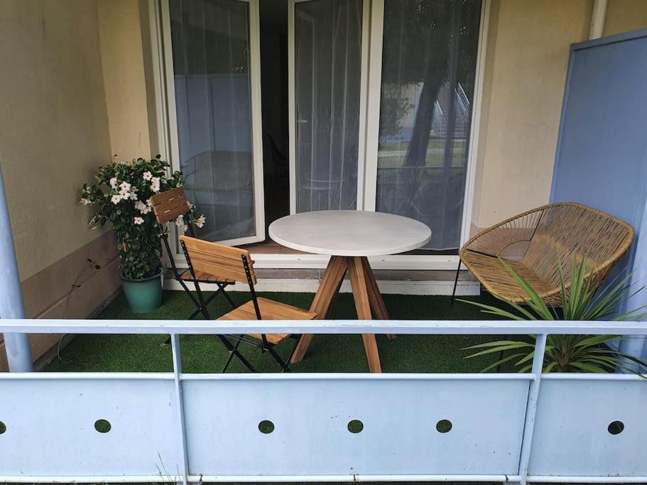 Mignon Appartement En Residence Avec Piscine Biscarrosse Exterior foto